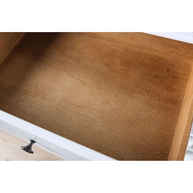 Kaliyah Antique White Server - Joseph's Furniture (East Orange, NJ)