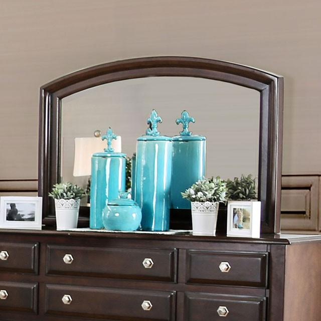 Litchville Brown Cherry Mirror - Joseph's Furniture (East Orange, NJ)