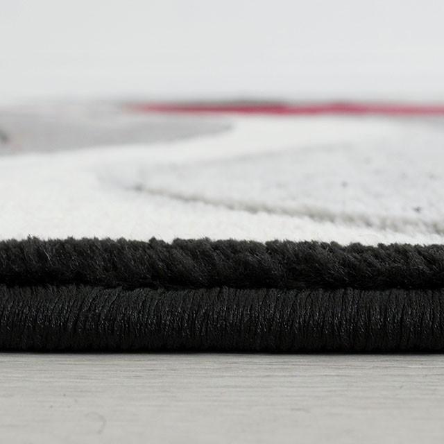 Niksar Red 5' X 7' Area Rug - Joseph's Furniture (East Orange, NJ)