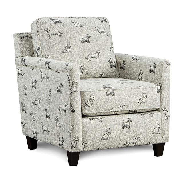 POCKLINGTON Accent Chair, Dog - Joseph's Furniture (East Orange, NJ)