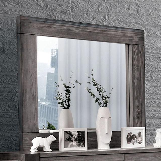 Janeiro Gray Mirror - Joseph's Furniture (East Orange, NJ)