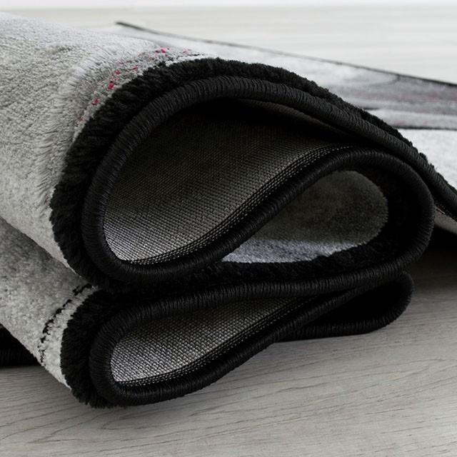 Niksar Red 5' X 7' Area Rug - Joseph's Furniture (East Orange, NJ)