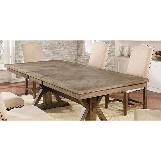 Julia Light Oak Dining Table - Joseph's Furniture (East Orange, NJ)