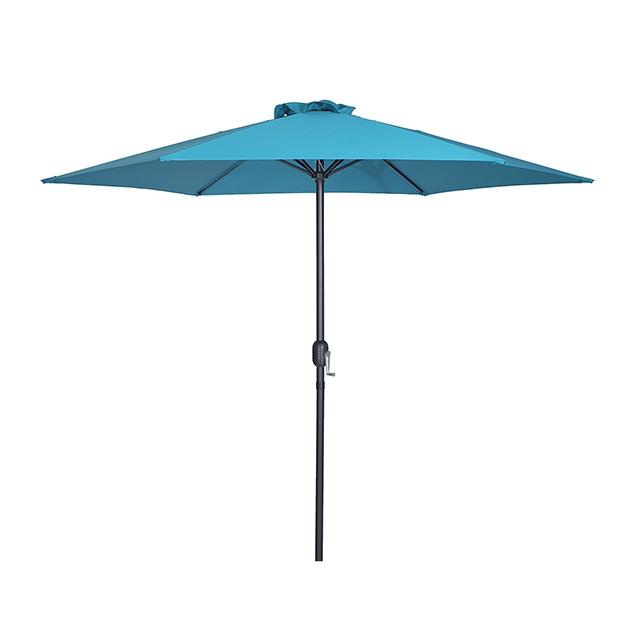 Lali 9 Ft Outdoor Umbrella + 21" Round Base - Joseph's Furniture (East Orange, NJ)