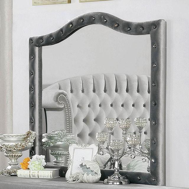 Alzir Mirror Gray - Joseph's Furniture (East Orange, NJ)