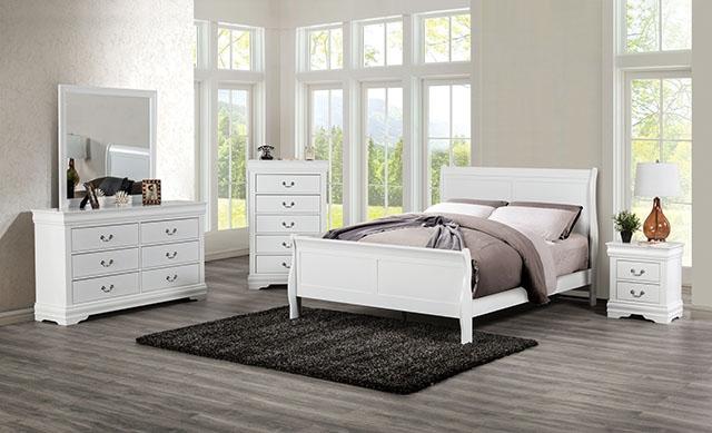 Louis Philippe Nightstand - Joseph's Furniture (East Orange, NJ)