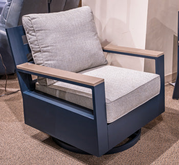 East Beach Outdoor Swivel Glider Chair with Cushion