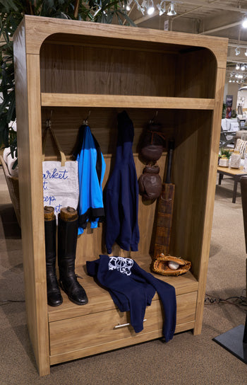 Dovander Hall Tree with Storage Bench - Joseph's Furniture (East Orange, NJ)