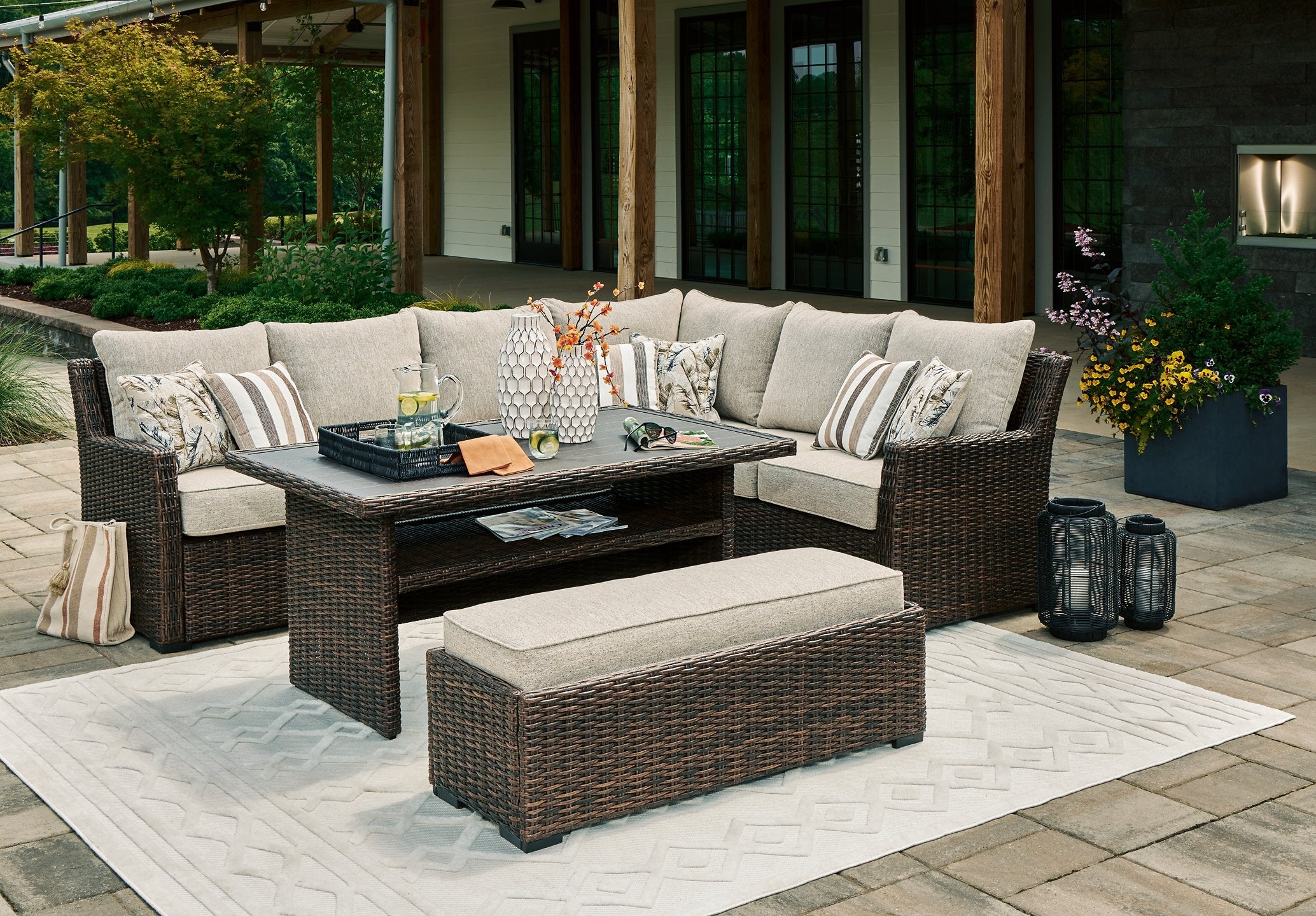 Brook Ranch Outdoor Package - Joseph's Furniture (East Orange, NJ)