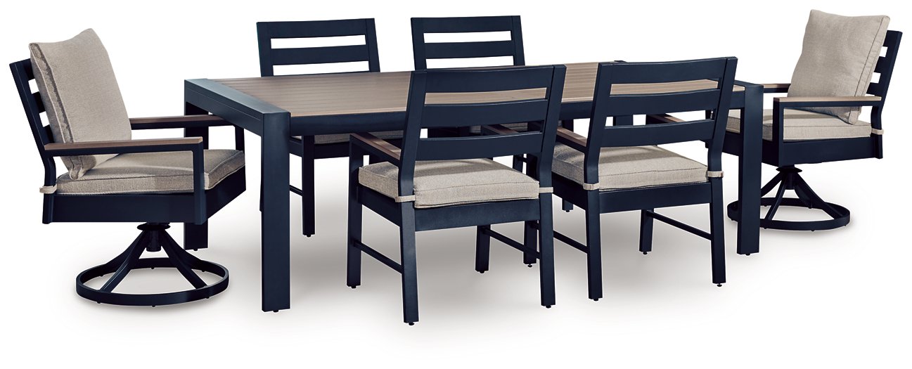 East Beach Outdoor Dining Set - Joseph's Furniture (East Orange, NJ)