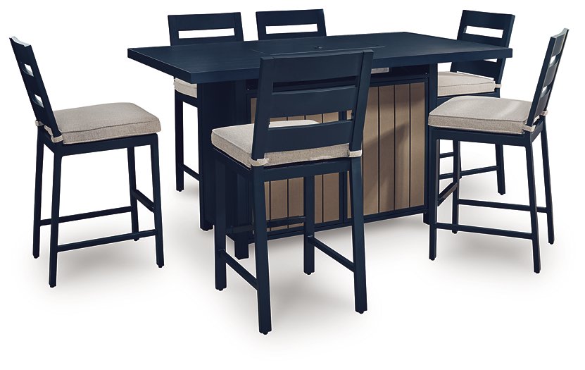 East Beach Outdoor Dining Set - Joseph's Furniture (East Orange, NJ)