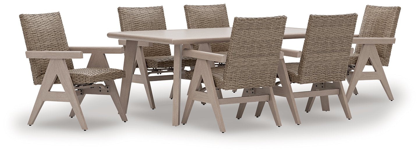Cliff Trails Outdoor Dining Set - Joseph's Furniture (East Orange, NJ)