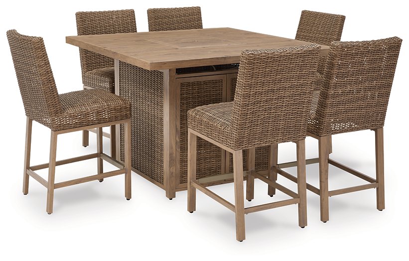 Walton Bridge Outdoor Dining Set - Joseph's Furniture (East Orange, NJ)