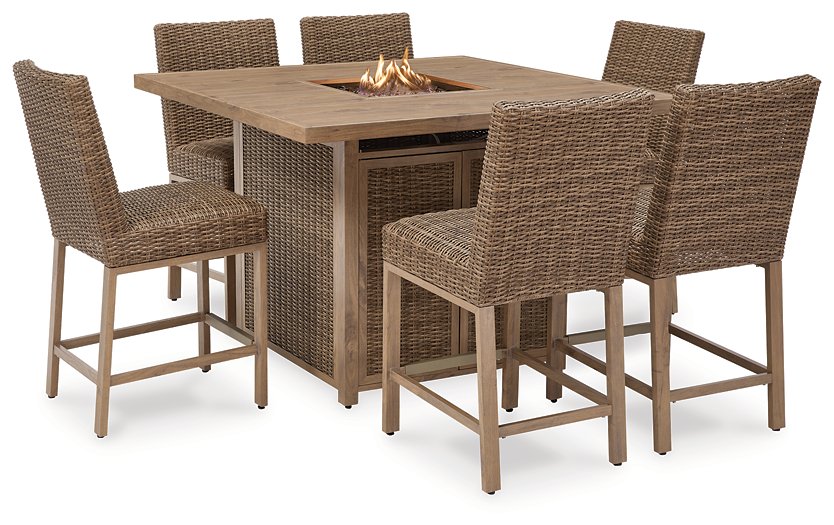 Walton Bridge Outdoor Dining Set - Joseph's Furniture (East Orange, NJ)