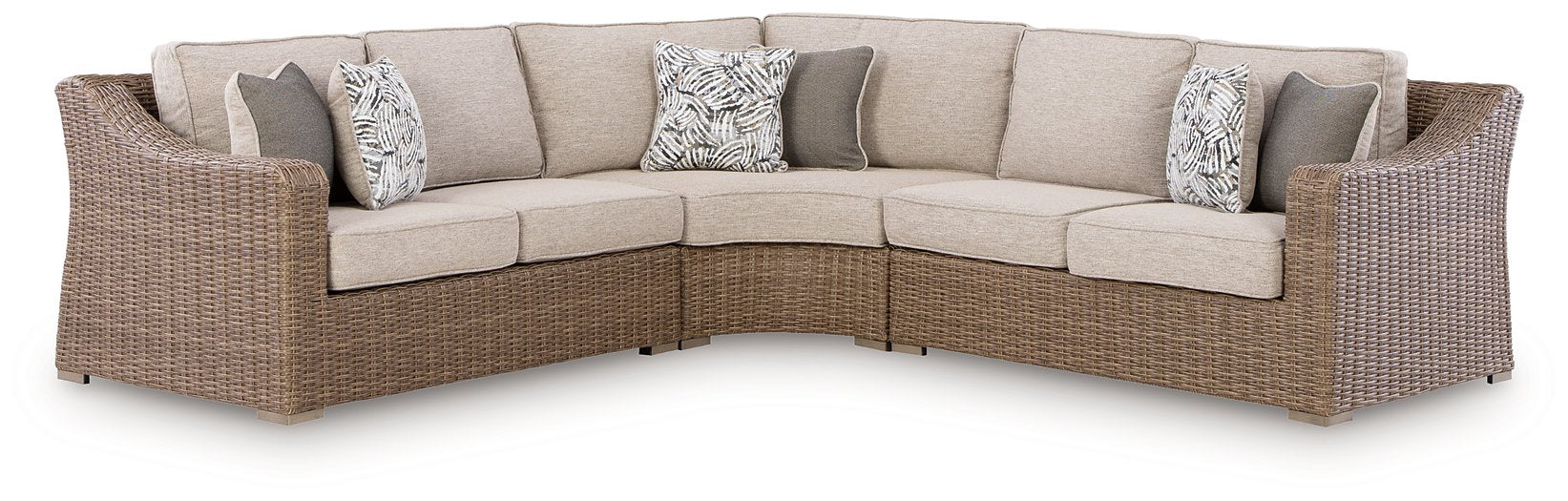 Laguna Heights Outdoor Sectional - Joseph's Furniture (East Orange, NJ)
