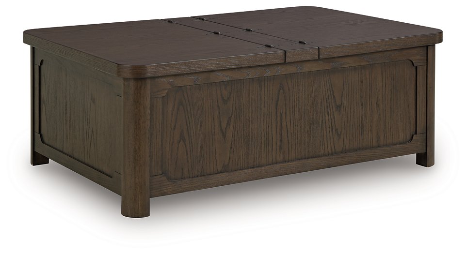 Breckington Coffee Table With Storage - Joseph's Furniture (East Orange, NJ)