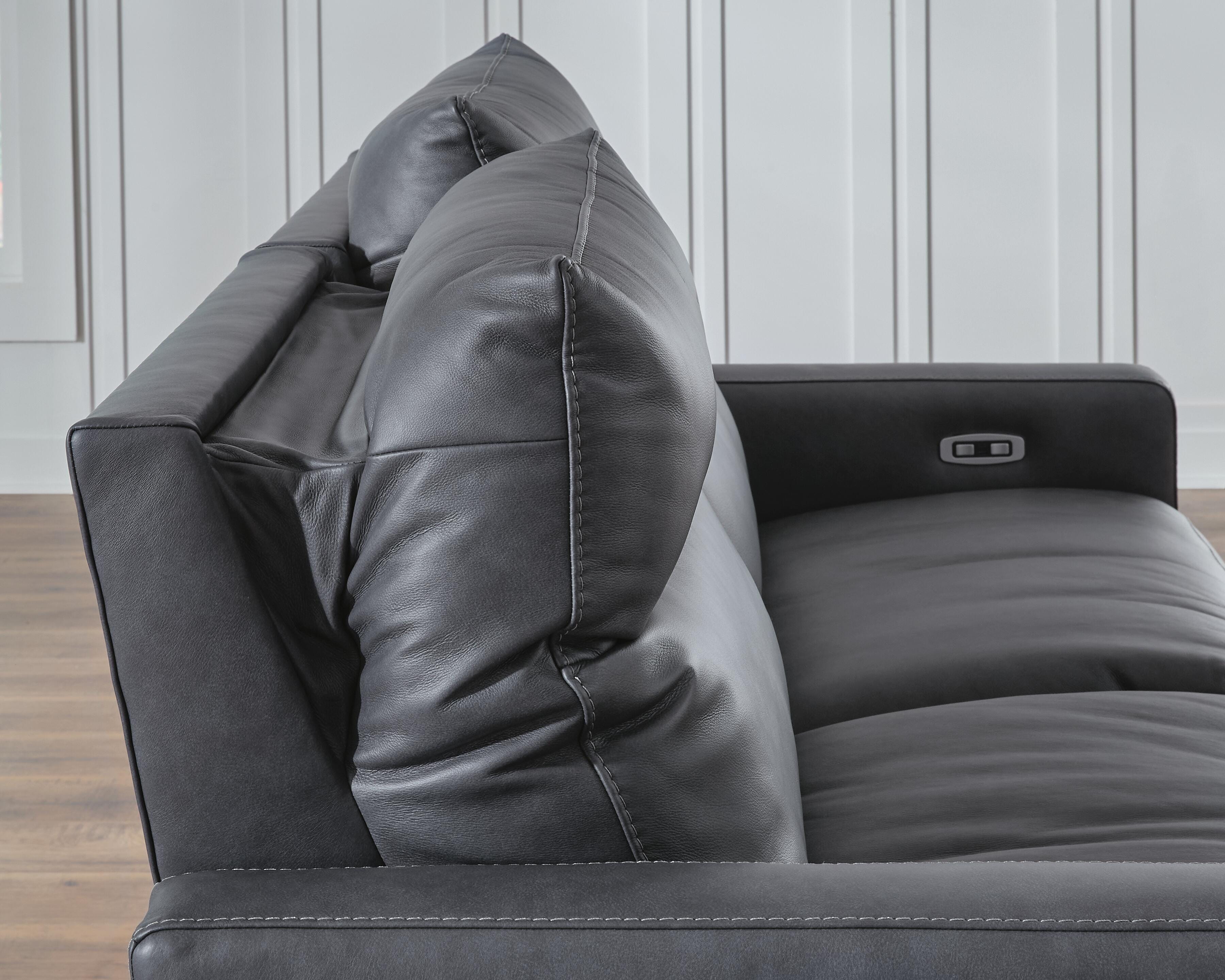 ModZ Power Reclining Sectional with Audio Consoles