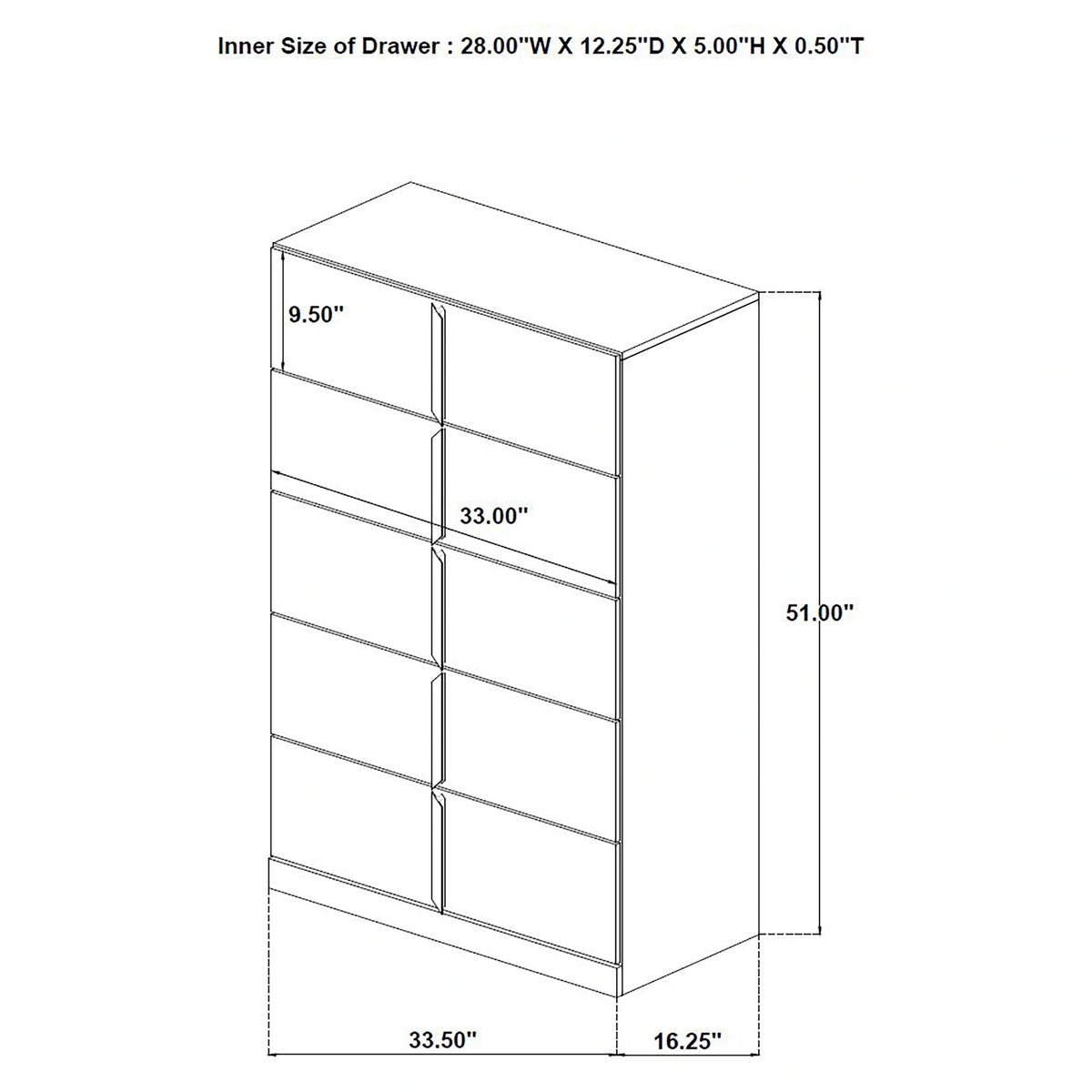 Ines Chest of Drawers