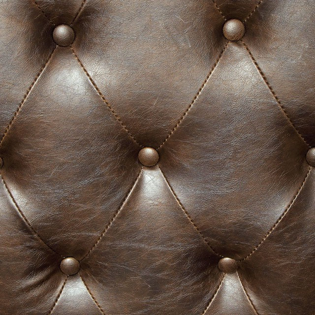 VAUGH Rustic Brown Accent Chair - Joseph's Furniture (East Orange, NJ)