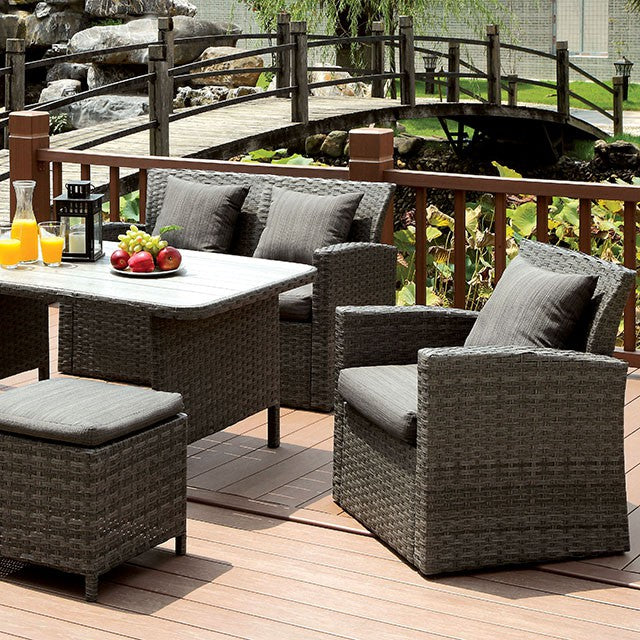 Nashira 6 Pc. Patio Dining Set - Joseph's Furniture (East Orange, NJ)