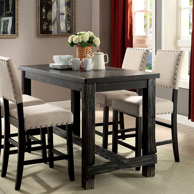 Sania 5 Piece Counter Ht Table Set - Joseph's Furniture (East Orange, NJ)