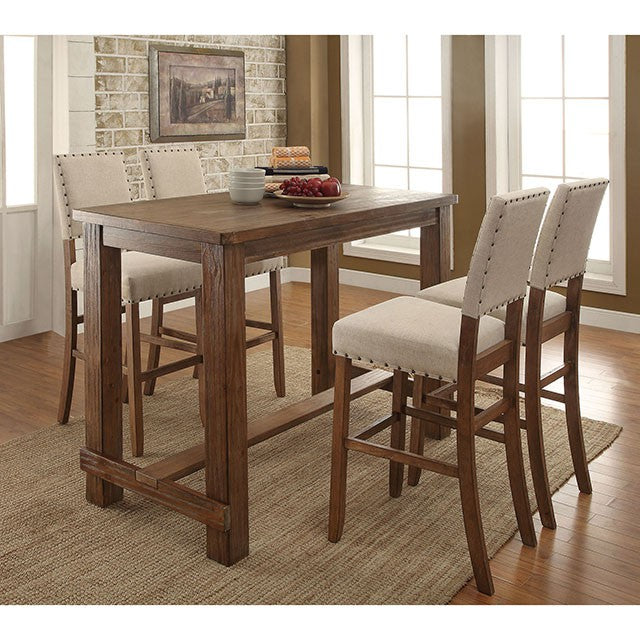 Sania 5 Pc Bar Table Set - Joseph's Furniture (East Orange, NJ)