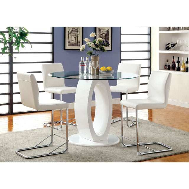 Lodia 5 Pc Counter Ht Table Set - Joseph's Furniture (East Orange, NJ)