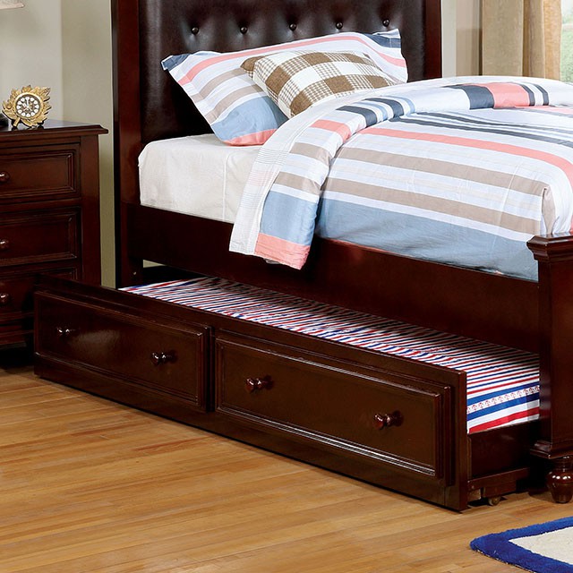 OLIVIA Trundle, Dark Walnut - Joseph's Furniture (East Orange, NJ)
