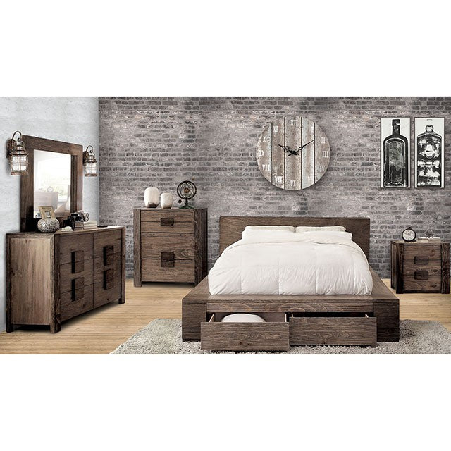 JANEIRO Cal.King & Queen Bed - Joseph's Furniture (East Orange, NJ)