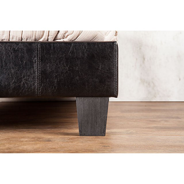 Velen Bed Black & White - Joseph's Furniture (East Orange, NJ)