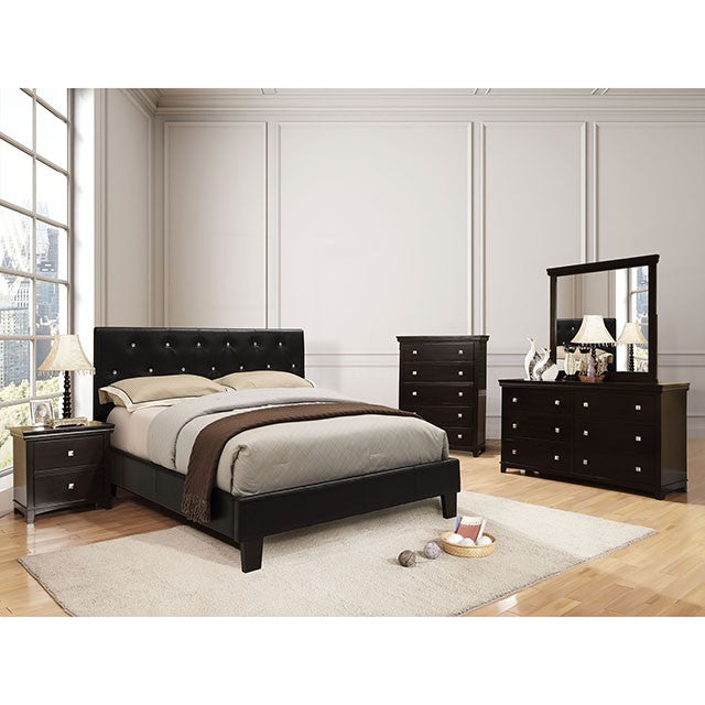 Velen Bed Black & White - Joseph's Furniture (East Orange, NJ)