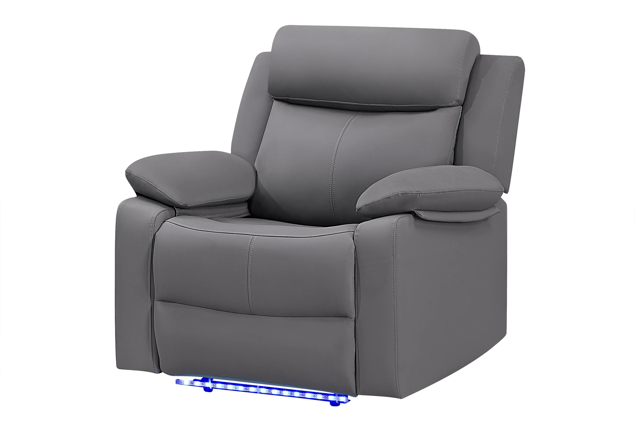 U6026 Pu 72A Glider Recliner with LED