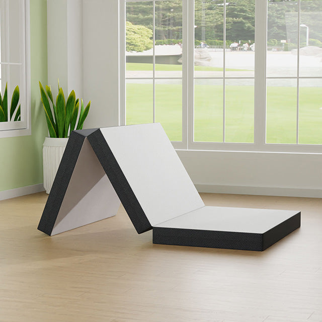 Hollyhock 4" Twin XL Tri-Fold Memory Foam Topper - Joseph's Furniture (East Orange, NJ)