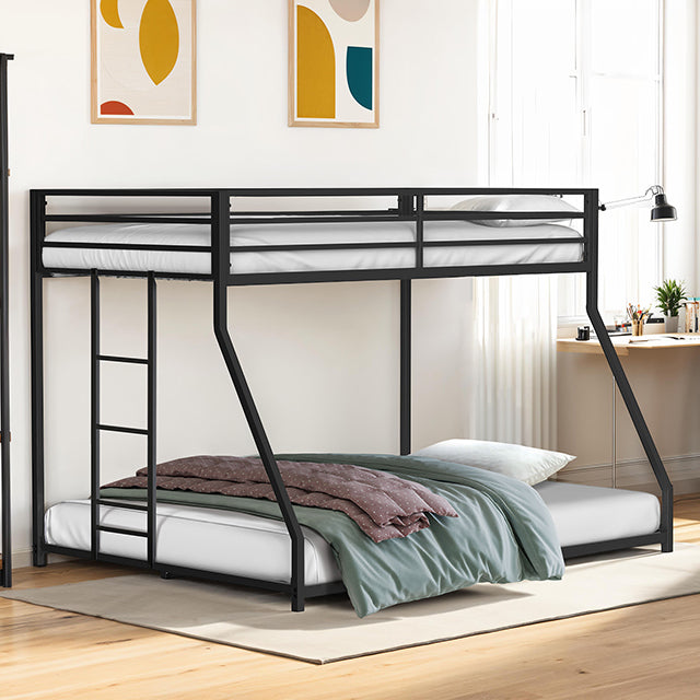 Rothwell Metal Bunk Bed Twin/ Full - Joseph's Furniture (East Orange, NJ)