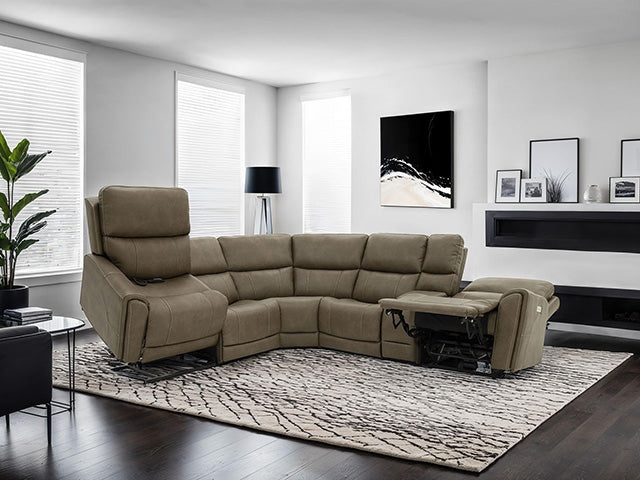 Orpheus Power Sectional w/ Lift Chair - Joseph's Furniture (East Orange, NJ)