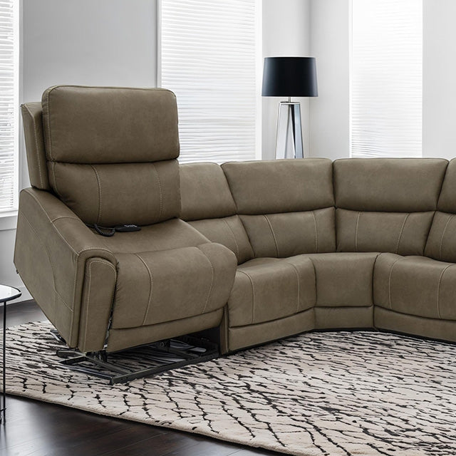 Orpheus Power Sectional w/ Lift Chair - Joseph's Furniture (East Orange, NJ)