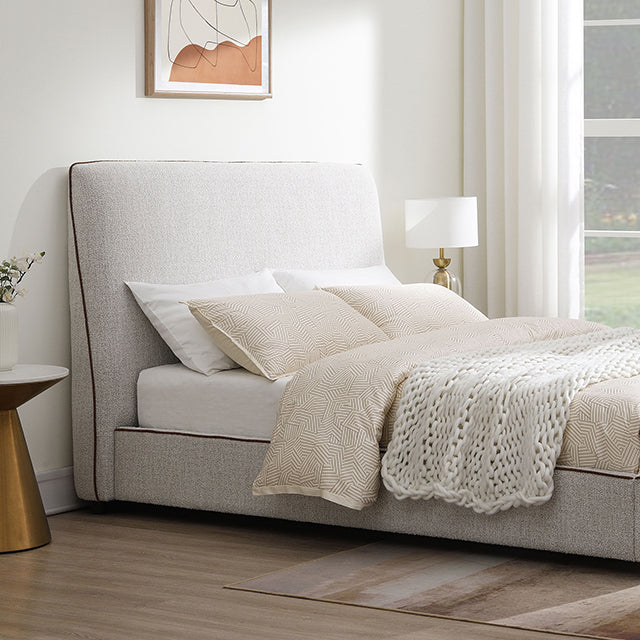 Pacifico Bed Brown - Joseph's Furniture (East Orange, NJ)