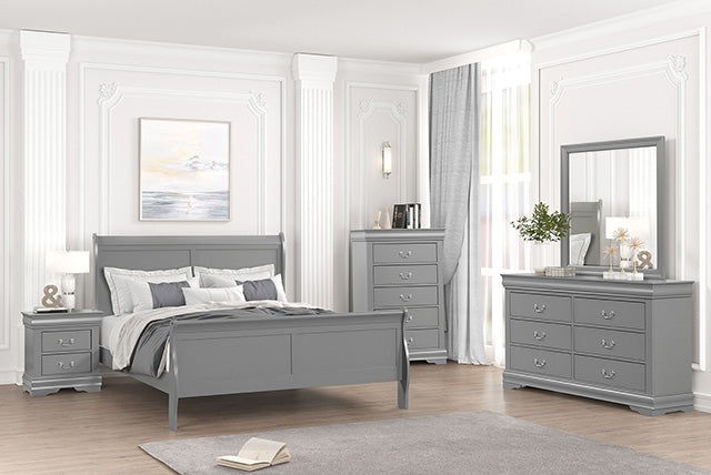 Louis Philippe Mirror - Joseph's Furniture (East Orange, NJ)