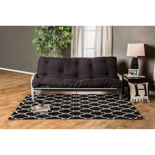 KNOX Black 8" Black Futon Mattress - Joseph's Furniture (East Orange, NJ)