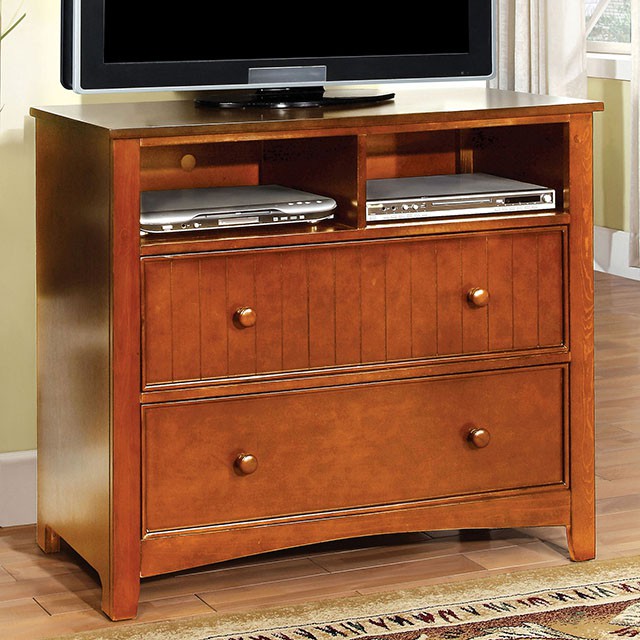 Omnus Oak Media Chest - Joseph's Furniture (East Orange, NJ)