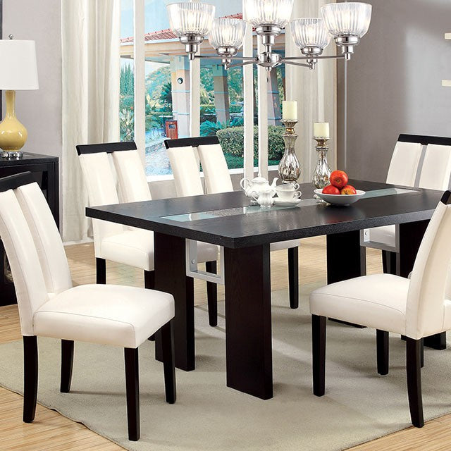 Luminar 7 Pc Dining Table Set - Joseph's Furniture (East Orange, NJ)