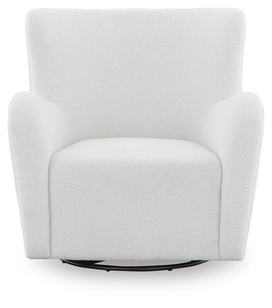 Rowenburg Swivel Glider Accent Chair