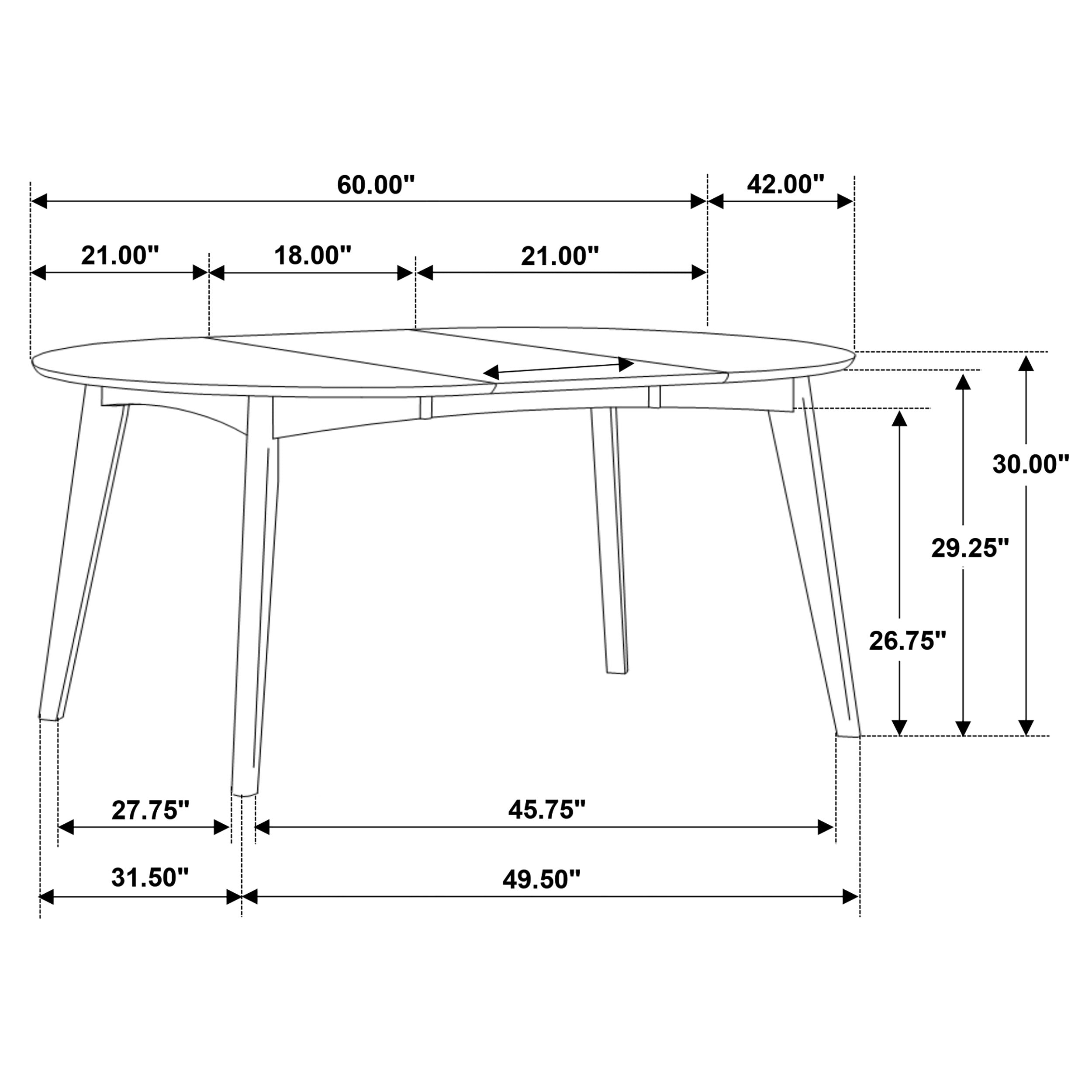 Jedda Extension Dining Table