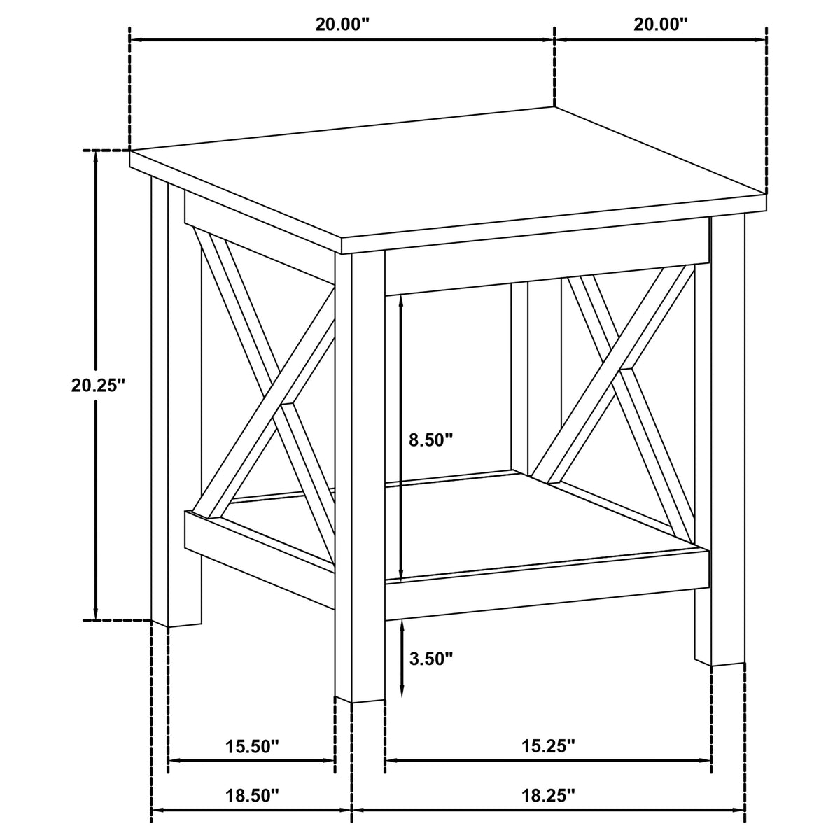 Skyview End Table