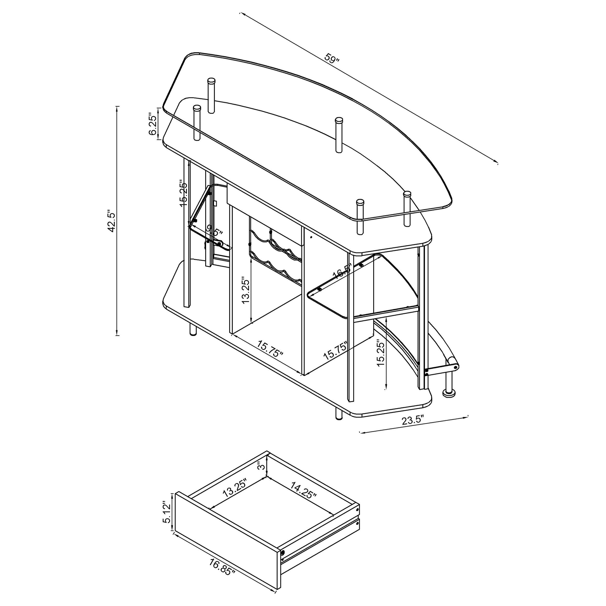 Gideon Home Bar - Joseph's Furniture (East Orange, NJ)