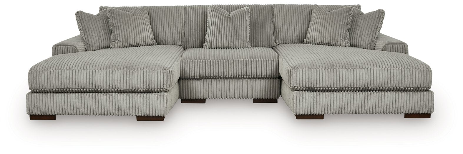 Lindyn Sectional with Double Chaise - Joseph's Furniture (East Orange, NJ)