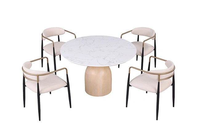 Neasden 5 Pc Dining Table Set