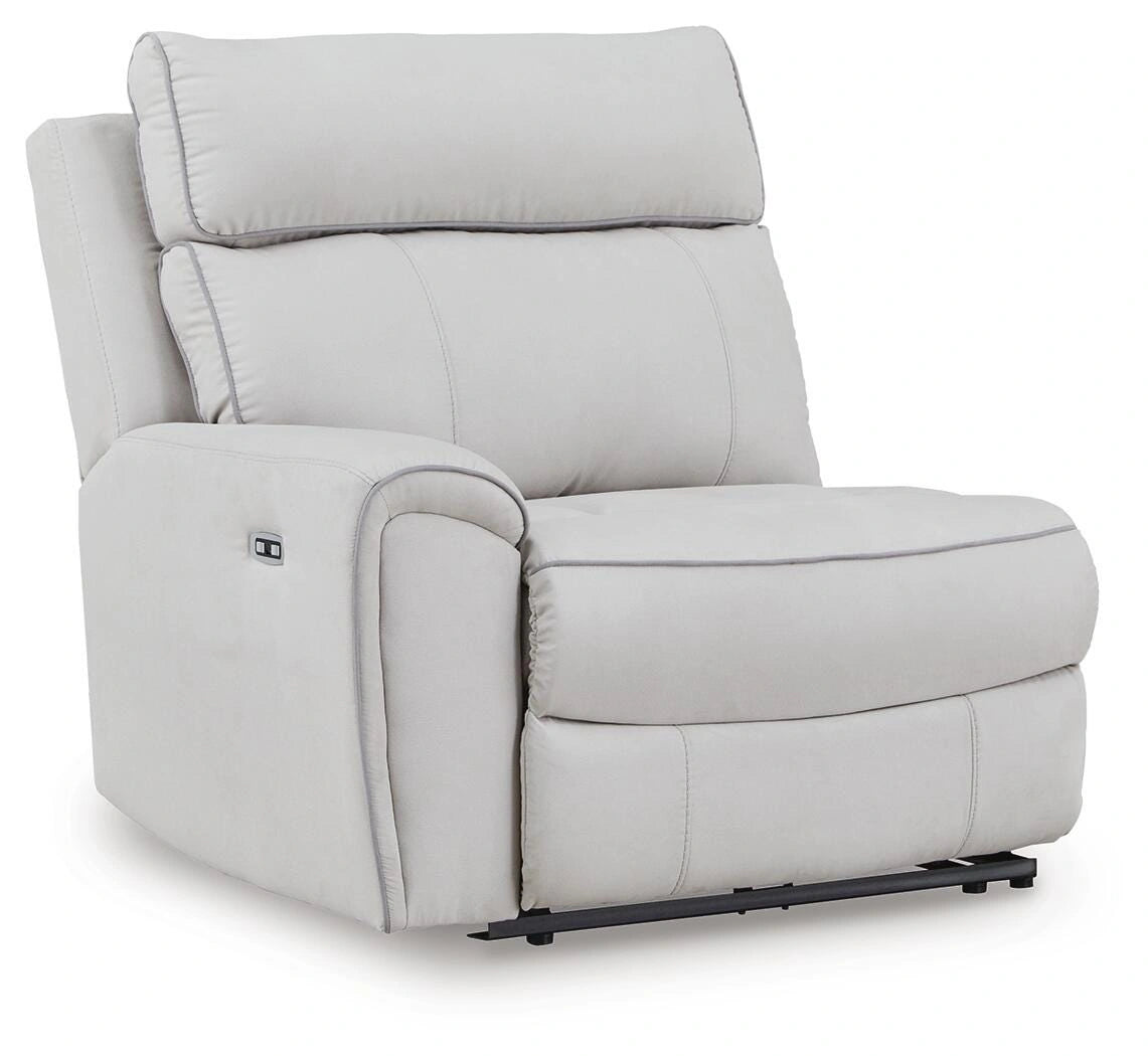 Social Pointe Reclining Sectional with Storage Consoles