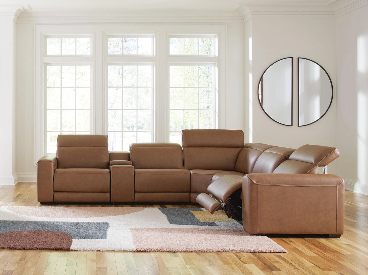 Magic Man 5-Piece Power Reclining Sectional