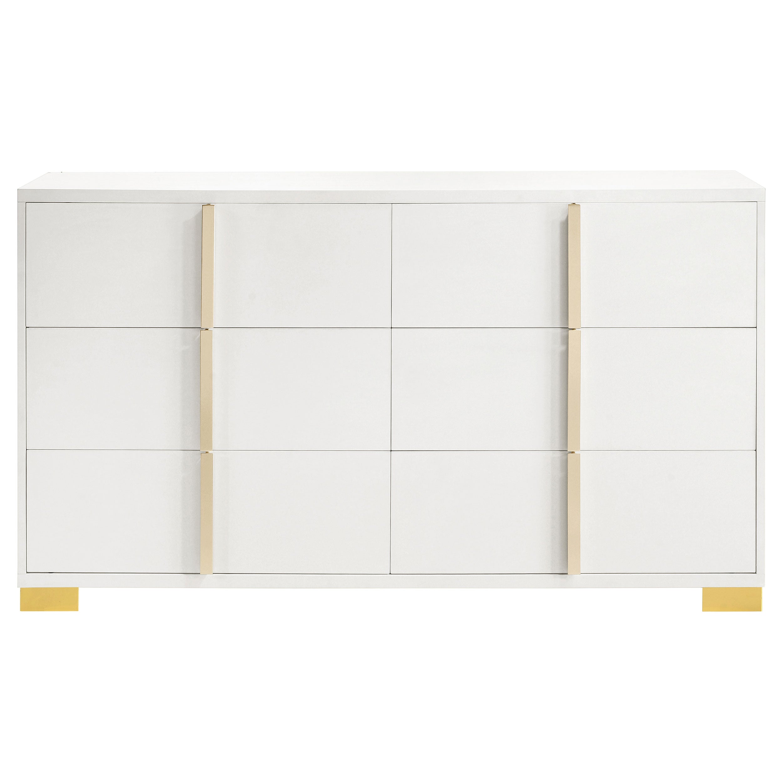 Marceline Bedroom Sets White & Black 4 & 5 Piece